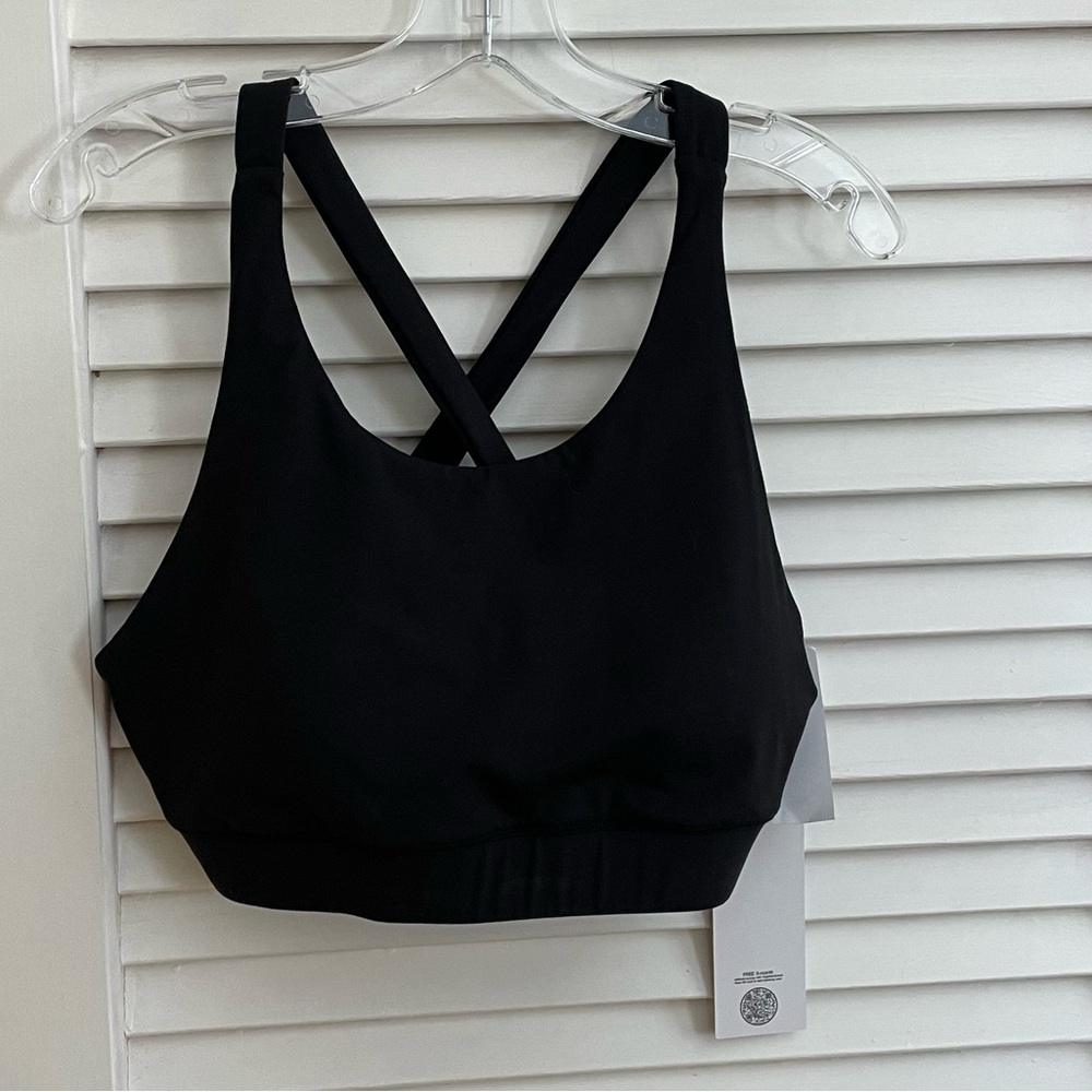 Yoga Works XL Black Sports Bra